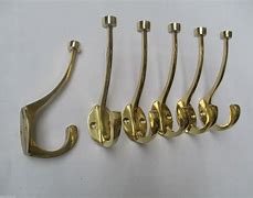 Image result for Brass Hat Hooks