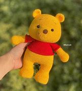 Image result for Crochet Cuddler Winnie the Pooh