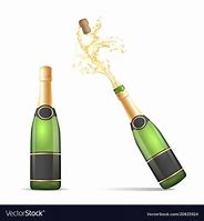 Image result for Champagne Bottle with Cork Exploding Vector