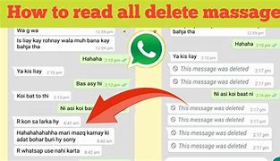 Image result for View Deleted Whatsapp Messages