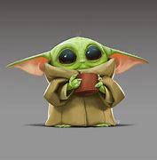 Image result for Art Station Baby Yoda Frog