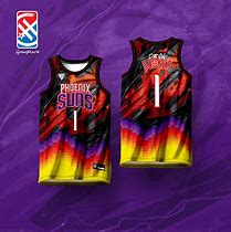 Image result for Phoenix Suns Basketball Jersey