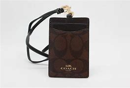 Image result for Coach Lanyard ID Holder