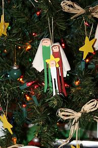 Image result for Clothespin Ornaments