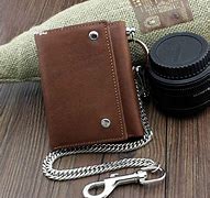Image result for Leather Wallet with Chain