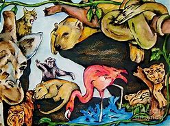 Image result for Zoo Artwork