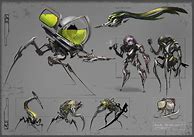 Image result for Alien Robot Species Concept Art