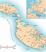 Image result for Detailed Map of Malta