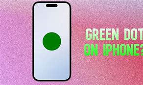 Image result for Green Dot iPhone Portrait Mode