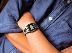 Image result for Full Black Digital Watch