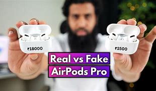 Image result for The Back of Real Air Pods