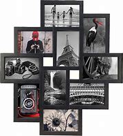 Image result for Picture Frame Collage 4X6 Black 6 Pictures