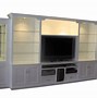 Image result for Bedroom TV Wall Unit