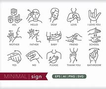 Image result for Sign Language Logo Design