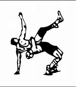Image result for Wrestler Clip Art Black and White