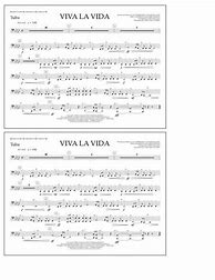 Image result for Viva La Vida Tuba Sheet Music