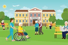 Image result for Clip Art Cartoon Nursing Home