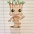 Image result for Baby Groot Guardians of the Galaxy Drawings