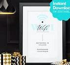 Image result for Wi-Fi Sign Printable