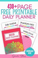 Image result for 2019 2020 Daily Planner