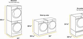 Image result for 5 Cubic Feet of Space in a Washer Top to Bottom View