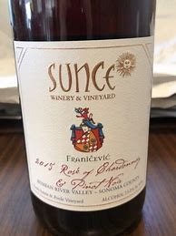 Image result for Sunce Pinot Noir The Graduation Libation