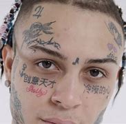 Image result for Lil Skies Ruined Face Tats