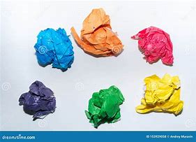 Image result for Crumpled Colored Paper