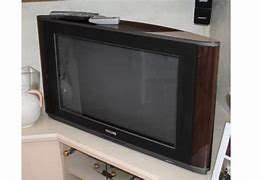 Image result for Philips CRT TV with Wood Surround