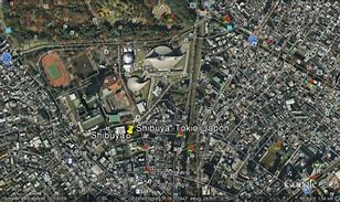 Image result for Shibuya Google Earth