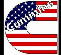 Image result for American Flag Cummins Log