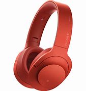 Image result for Red Sony Headphones