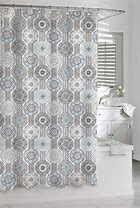 Image result for Spanish Tile Shower Curtain