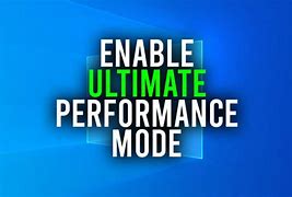 Image result for Ultimate Performance Mode
