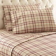 Image result for Flannel Sheets Tan Plaid
