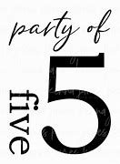 Image result for Party of 5 SVG