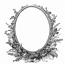 Image result for Oval Wedding Frame Clip Art