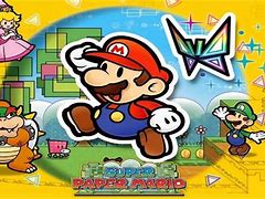 Image result for Super Paper Mario Title Screen