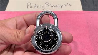 Image result for Opened Master Combination Lock