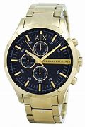 Image result for Armani Exchange Gold Watch