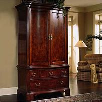 Image result for Antique TV Armoire