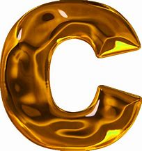 Image result for Gold Letter C