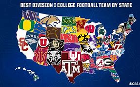 Image result for Map of FBS Teams