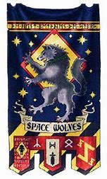 Image result for Space Wolf Art Banner