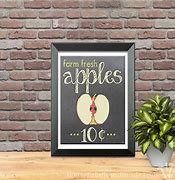 Image result for Fall Apple Sign