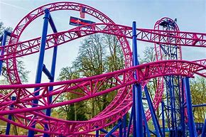 Image result for Pink Roller Coaster