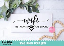 Image result for Wi-Fi Name and Password SVG