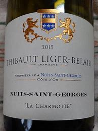 Image result for Thibault Liger Belair Nuits saint Georges Charmotte