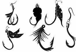 Image result for Fish Hook Illustration