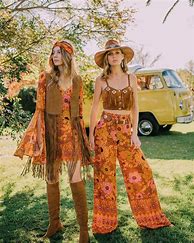 Image result for 70s Hippie Clothing